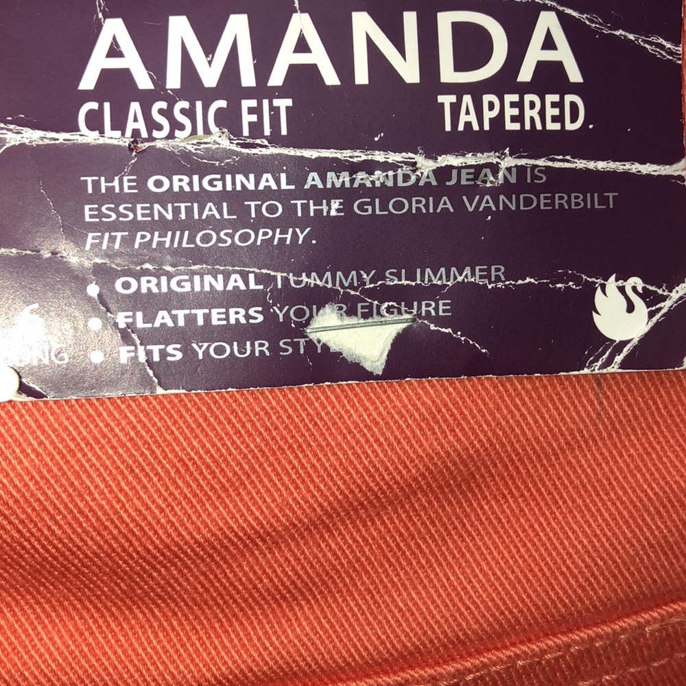 Gloria Vanderbilt Women's Amanda Classic Jeans - Picture 7 of 9